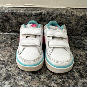 Toddler Girls White Nike Capri lll Lite LTR Shoes Sneakers Casual 5C